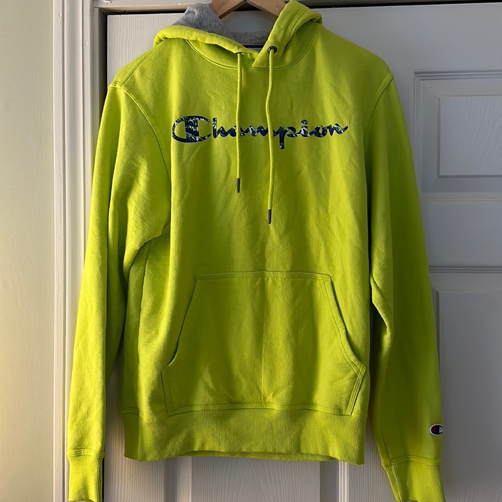 Neon Champion sweatshirt